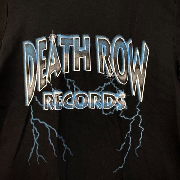 Death Row Records Logo Hip Hop Tshirt size small - Picture 2 of 4